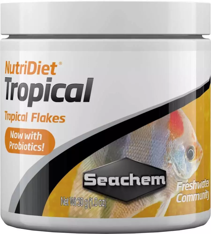 Seachem NutriDiet Tropical Flakes w/Probiotics