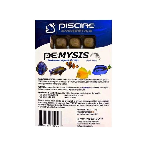 Piscine Energetics Frozen Mysis