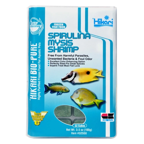 Hikari Frozen Spirulina Mysis Shrimp