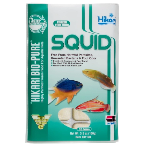 Hikari Frozen USA Bio-Pure Squid