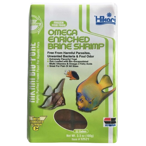 Hikari Frozen Omega Enriched Brine Shrimp