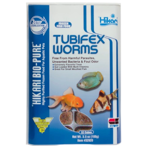 Hikari Frozen Tubifex Worms